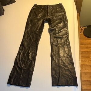 Wilsons Leather Black Leather Pants